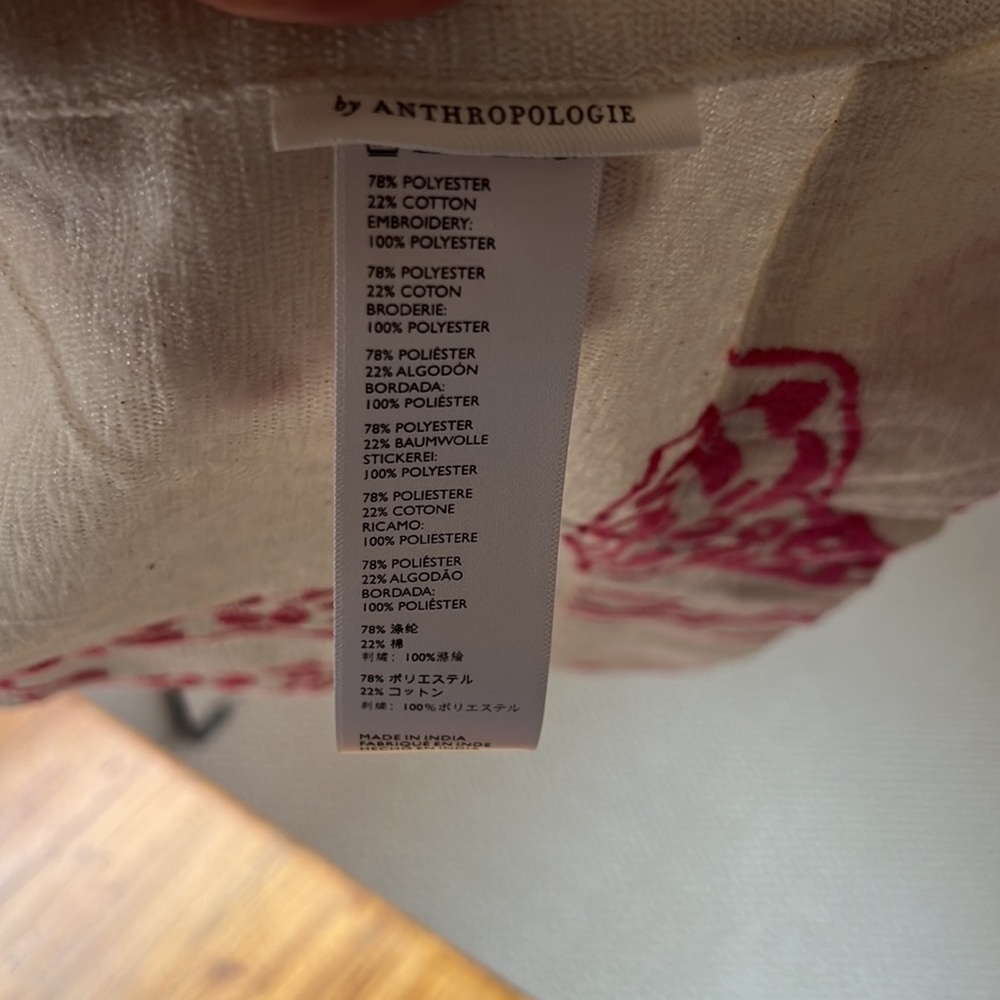Brand new Anthropologie Tiger curtains! Pink in color 50”x63”. - Picture 6 of 7